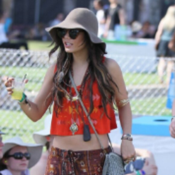 Brown Leather Floppy Hat - Picture 8 of 9